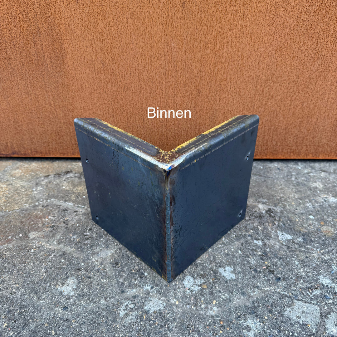 Hoek voor borderrand met slakkenrand