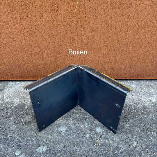 Hoek voor borderrand met slakkenrand