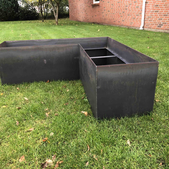 Plantenbak, hoekmodel