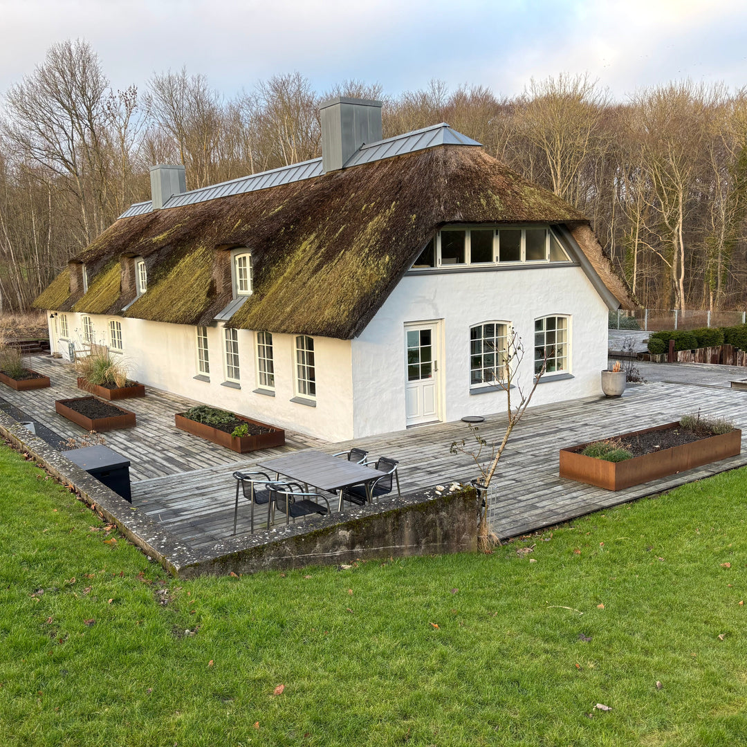 Maatwerk: Plantenbak, lang model +200 cm (met bodem)