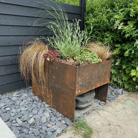 Overkapping voor robotmaaier