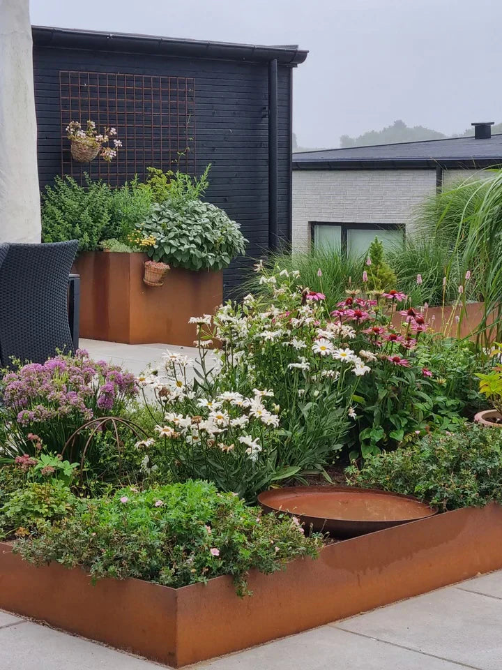 Inspiratie voor het terras | Ontwerpideeën | Staaltuin