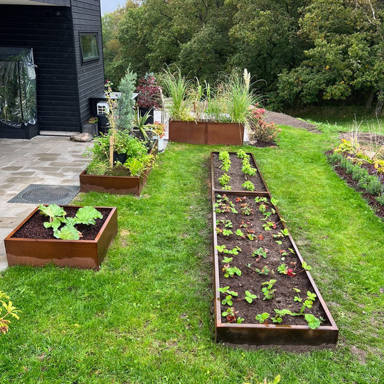 Plantenbak, laag model, 30 cm hoog