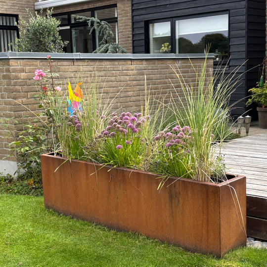 Plantenbak, rechthoekig, 30 cm breed x 50 cm hoog
