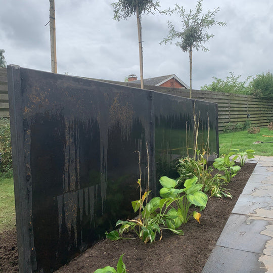 Panelen, 100 cm hoog x 410 cm breed