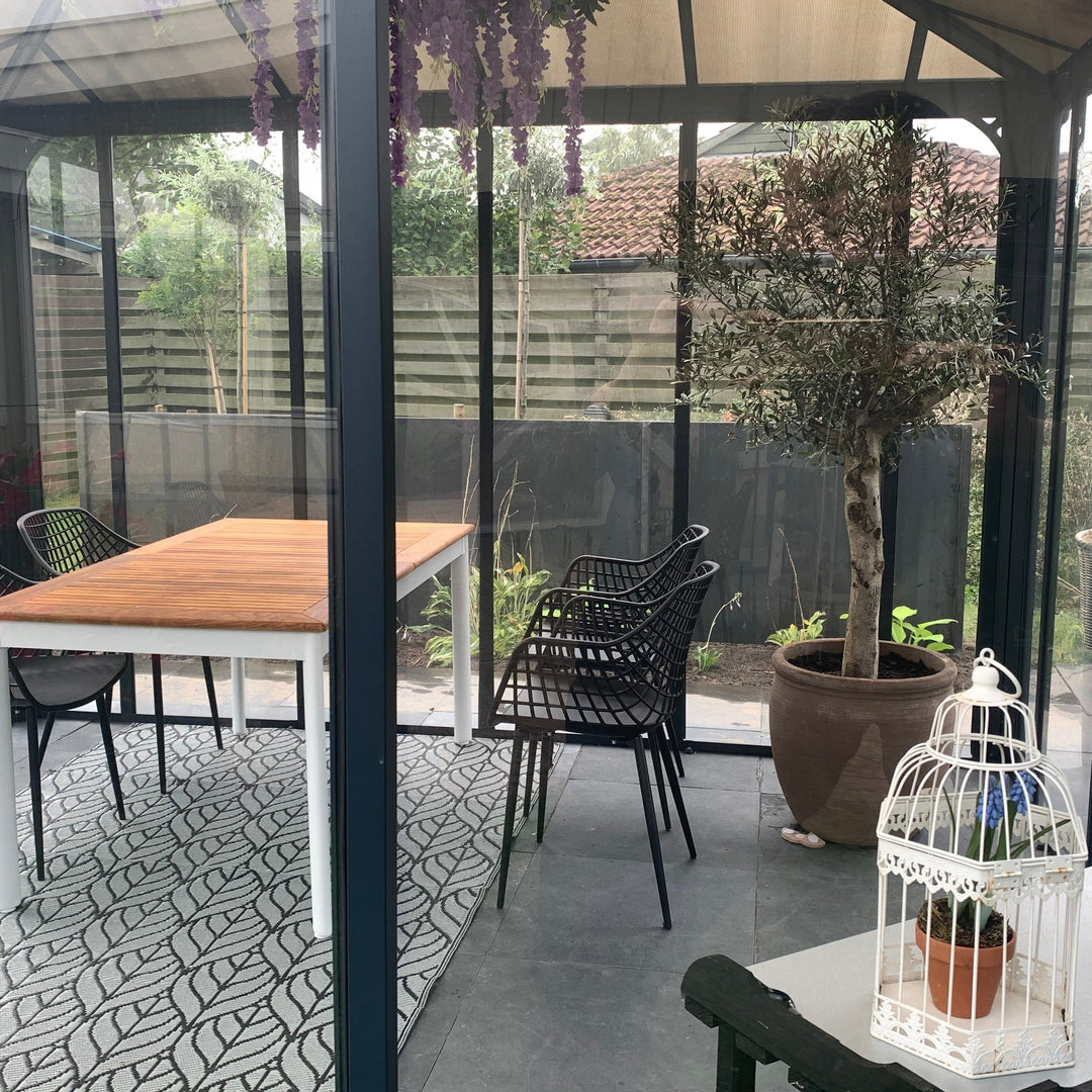 Panelen, 100 cm hoog x 410 cm breed