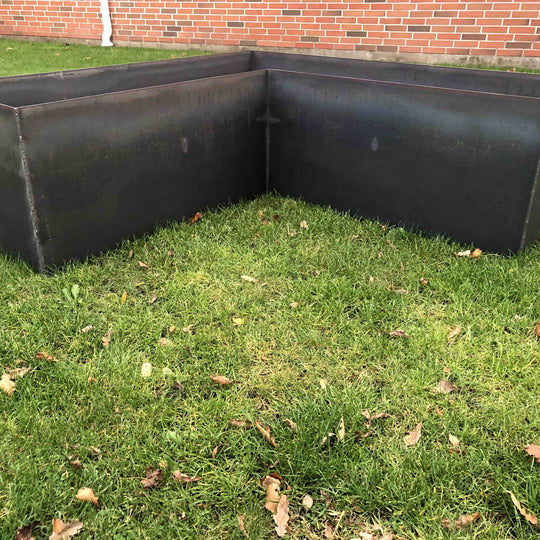 Plantenbak, hoekmodel