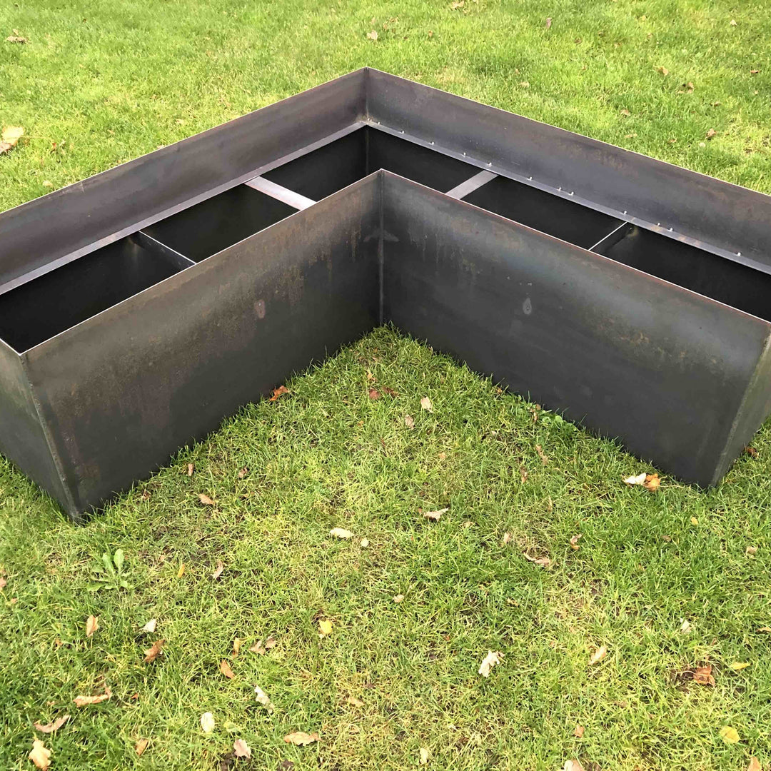 Plantenbak, hoekmodel