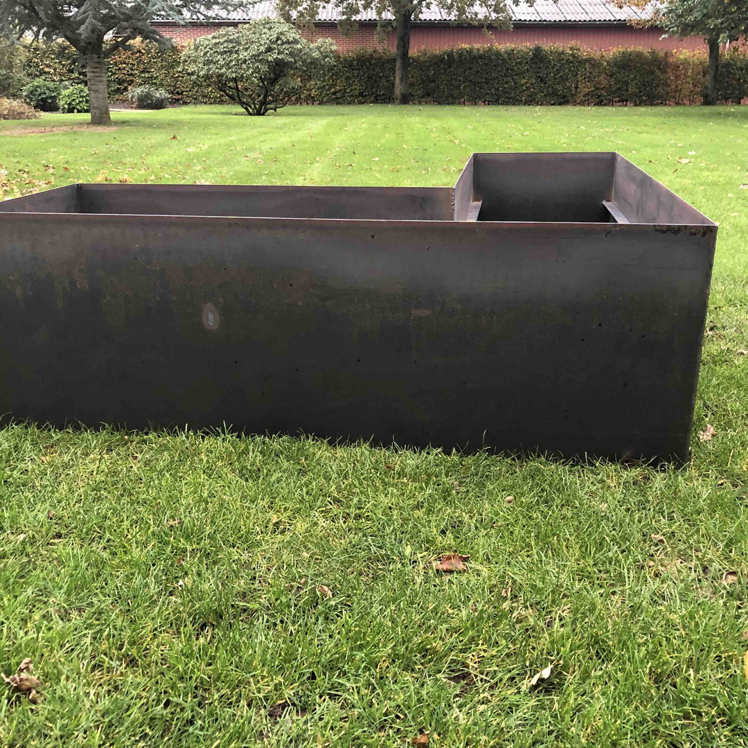 Plantenbak, hoekmodel