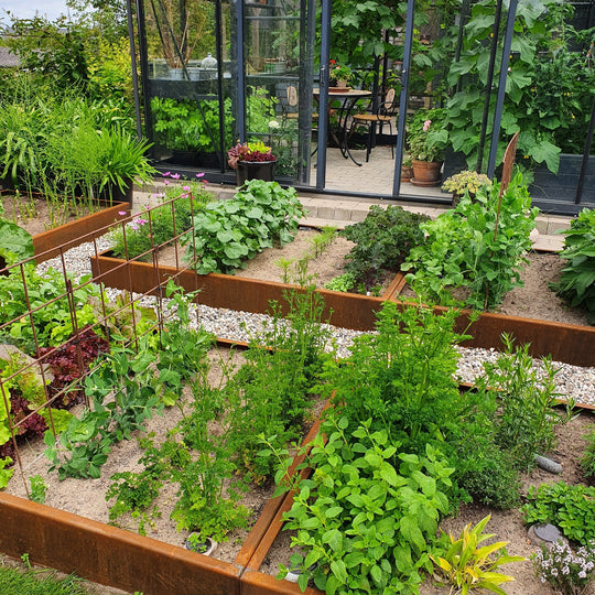 Plantenbak, laag model, 30 cm hoog