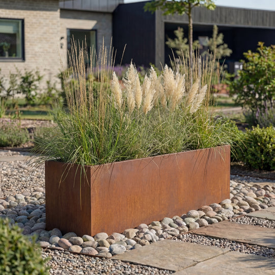 Plantenbak, rechthoekig, 30 cm breed x 50 cm hoog