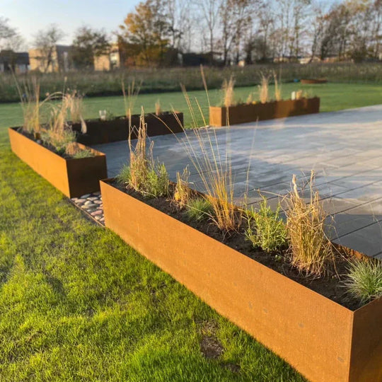 Maatwerk: Plantenbak, lang model +200 (zonder bodem)