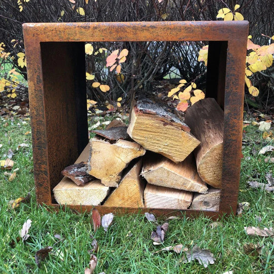 Brandhoutopslag vierkant model