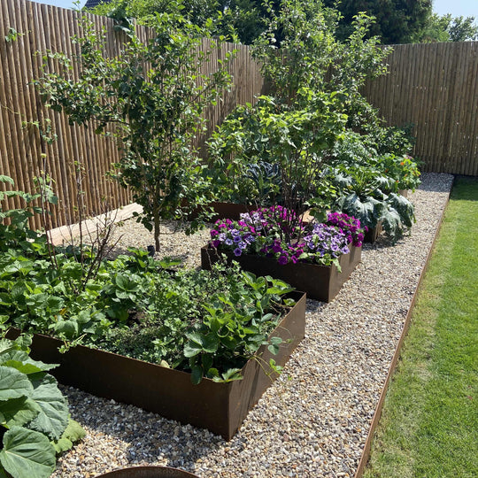 Plantenbak, palletkader model